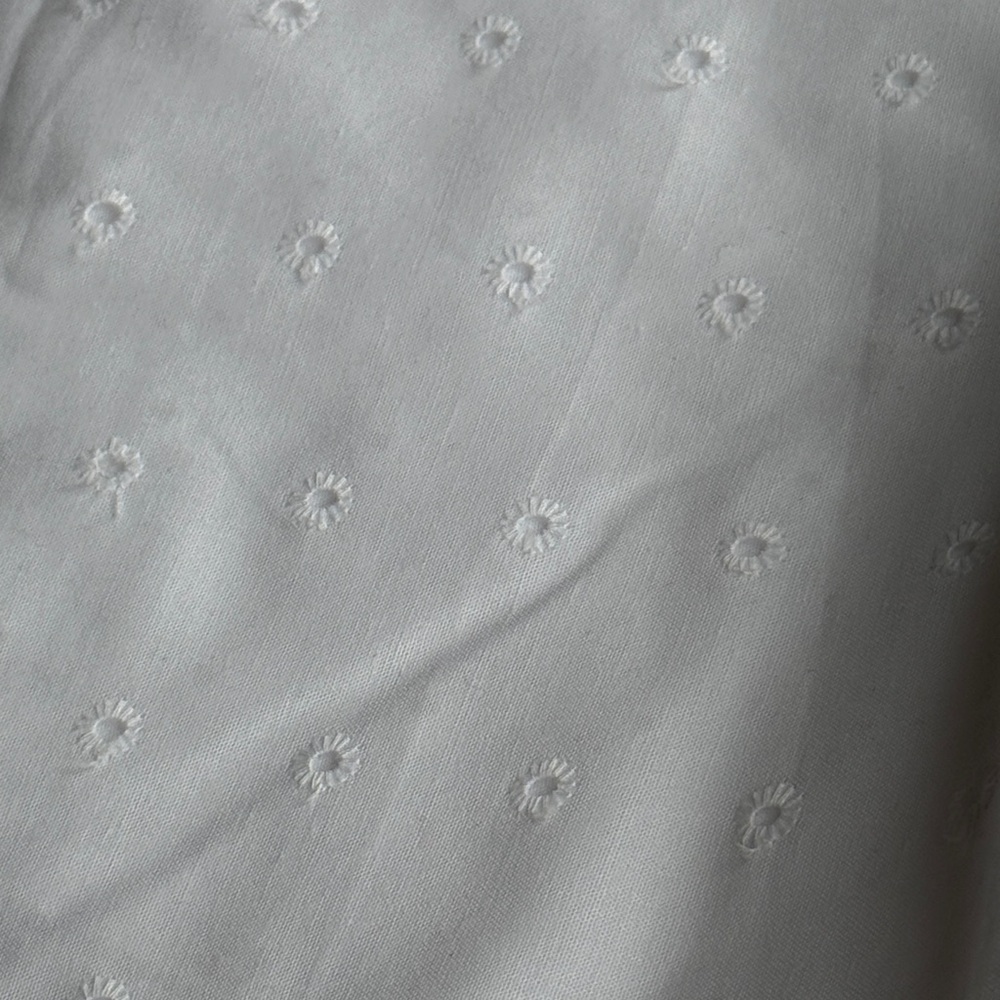 White Heirloom Sewing Bundle Eyelet Floral Fabric Trim Piping Zipper - Picture 4 of 16